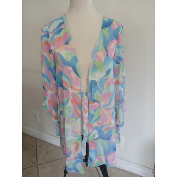 Becca swim coverup cruisewear beach spa vacation resort M/L - Picture 1 of 6